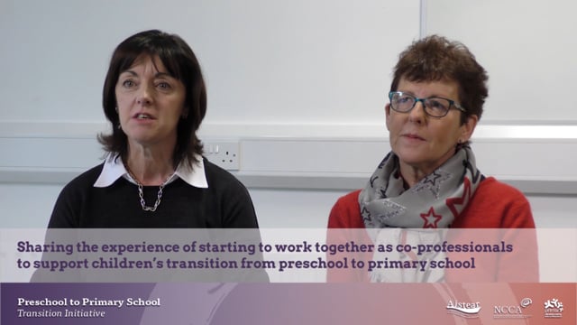 Starting to work together as co-professionals