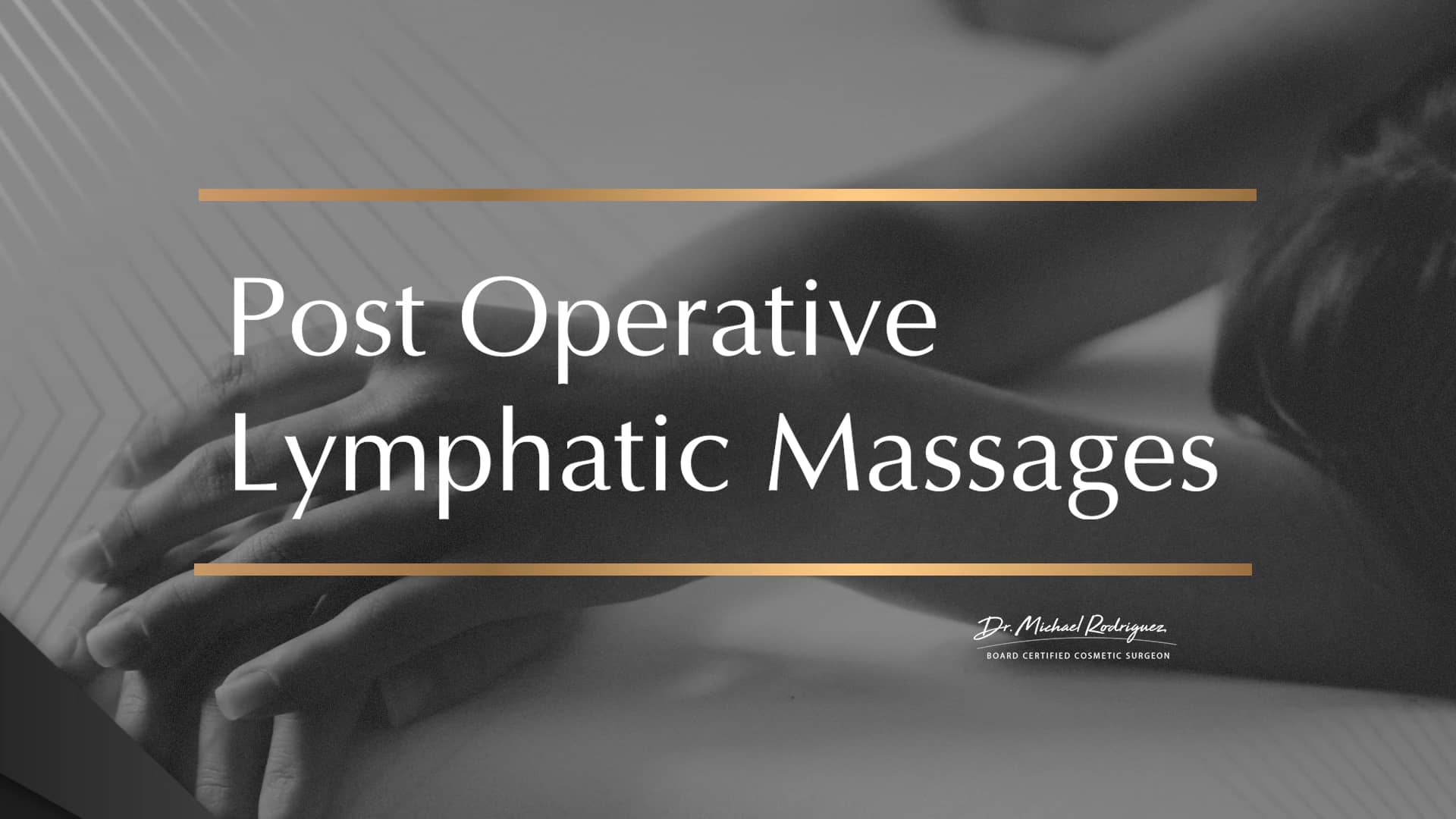 Do I need massages after my BBL? with Dr. Rodriguez Video Seduction