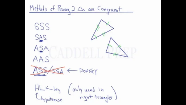 Proving Lines Parallel with Triangle Congruence SSS SAS AAS and ASA