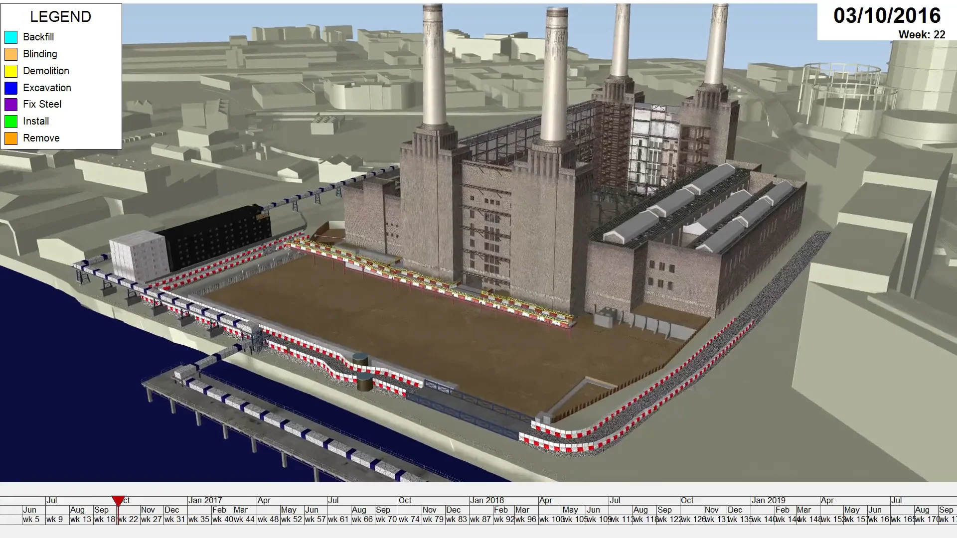 Careys Design Team - Battersea Power Station 4D Model