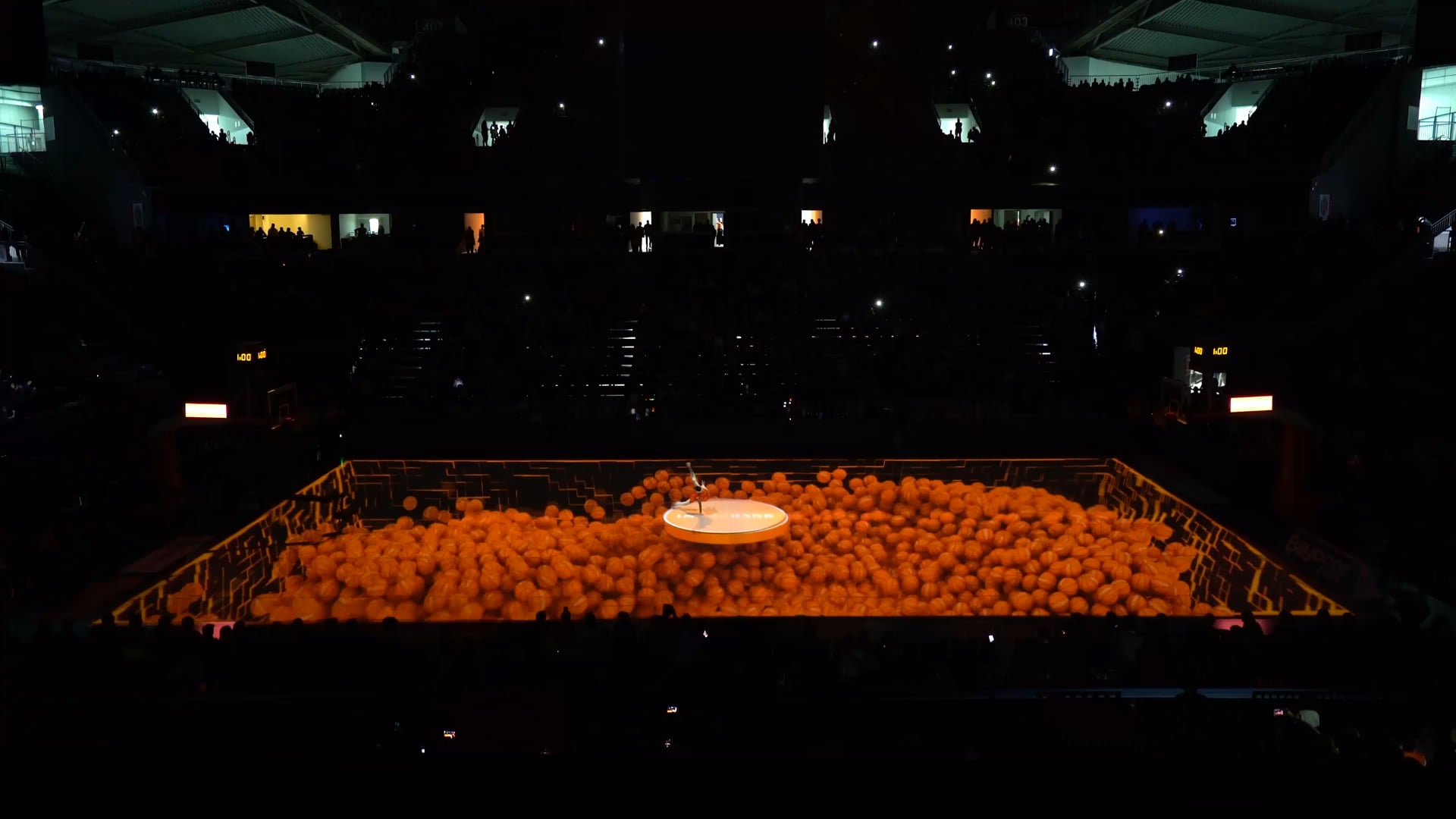 ING All-Star 2018 Court Mapping