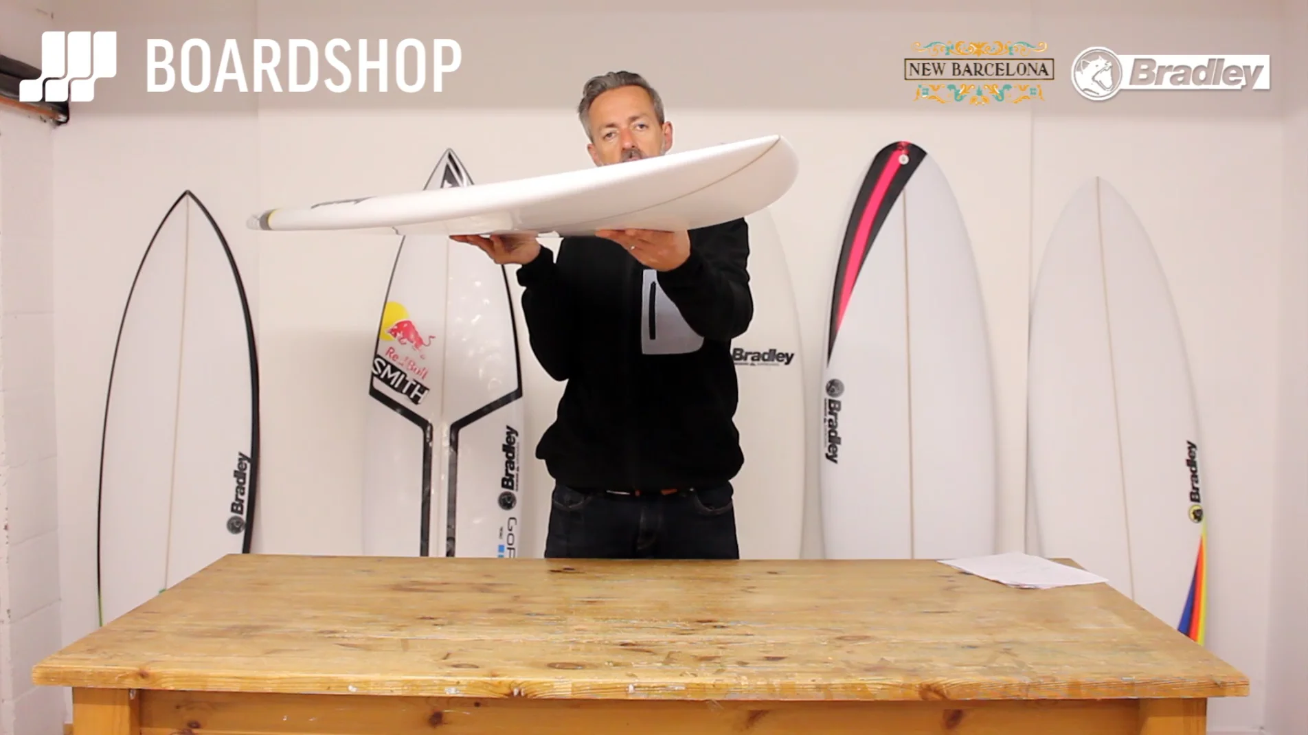 Bradley barcelona deals surfboard