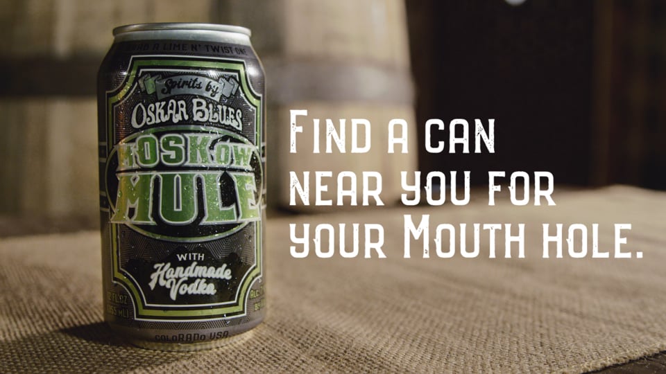 Spirits by Oskar Blues: Spokesperson Tryouts - Farmer's First Attempt