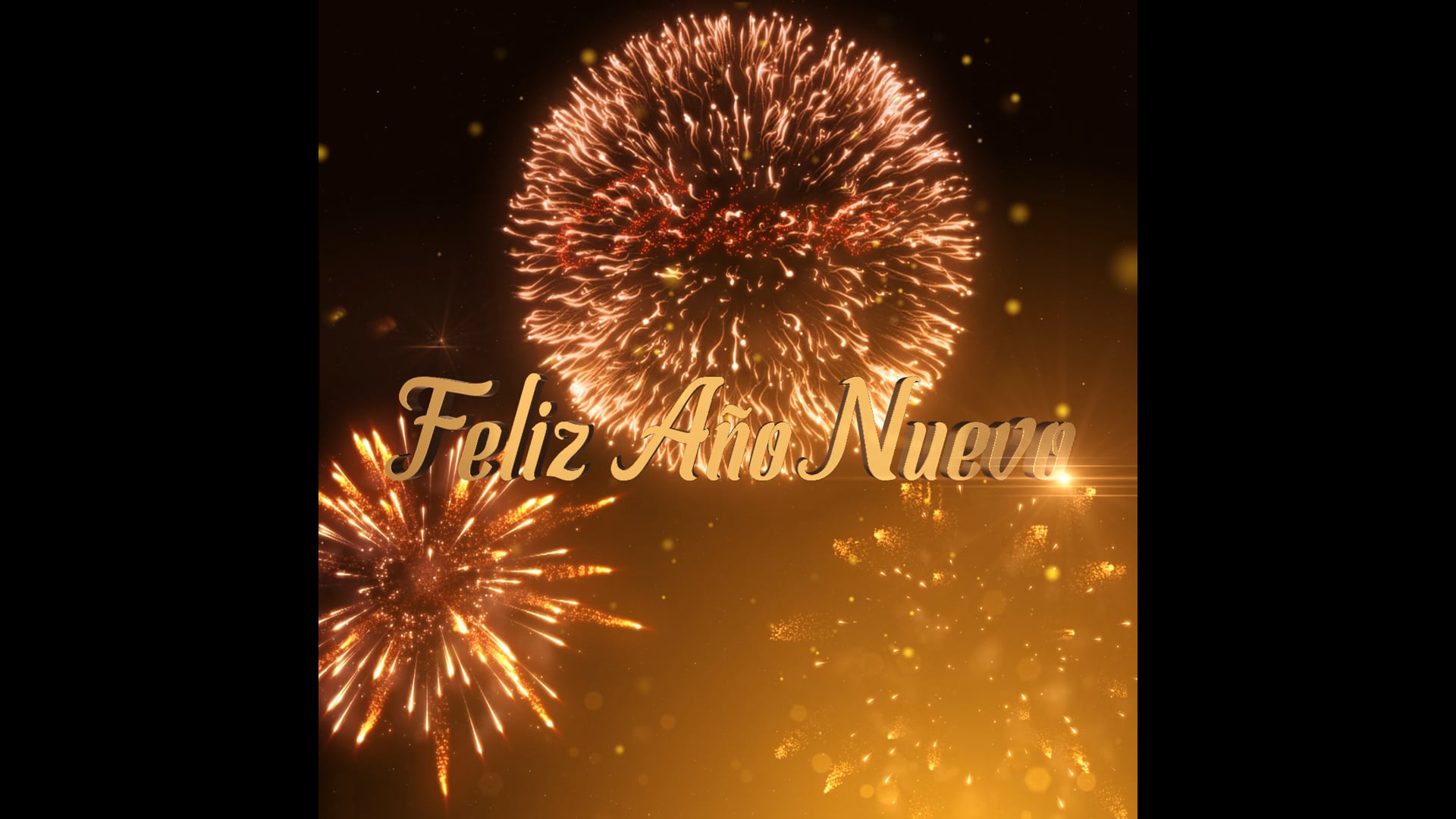 Año nuevo felicitación