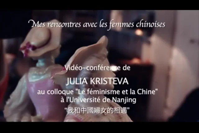 Julia Kristeva vidéoconférence pour Nankin 10 juin 2012 