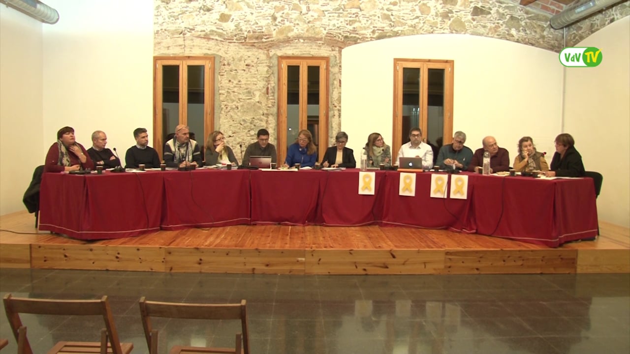 Ple municipal 25 de gener de 2018 - Punt 7