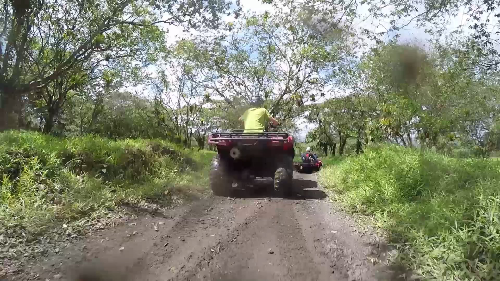 Mud Bath ATVing in Costa Rica