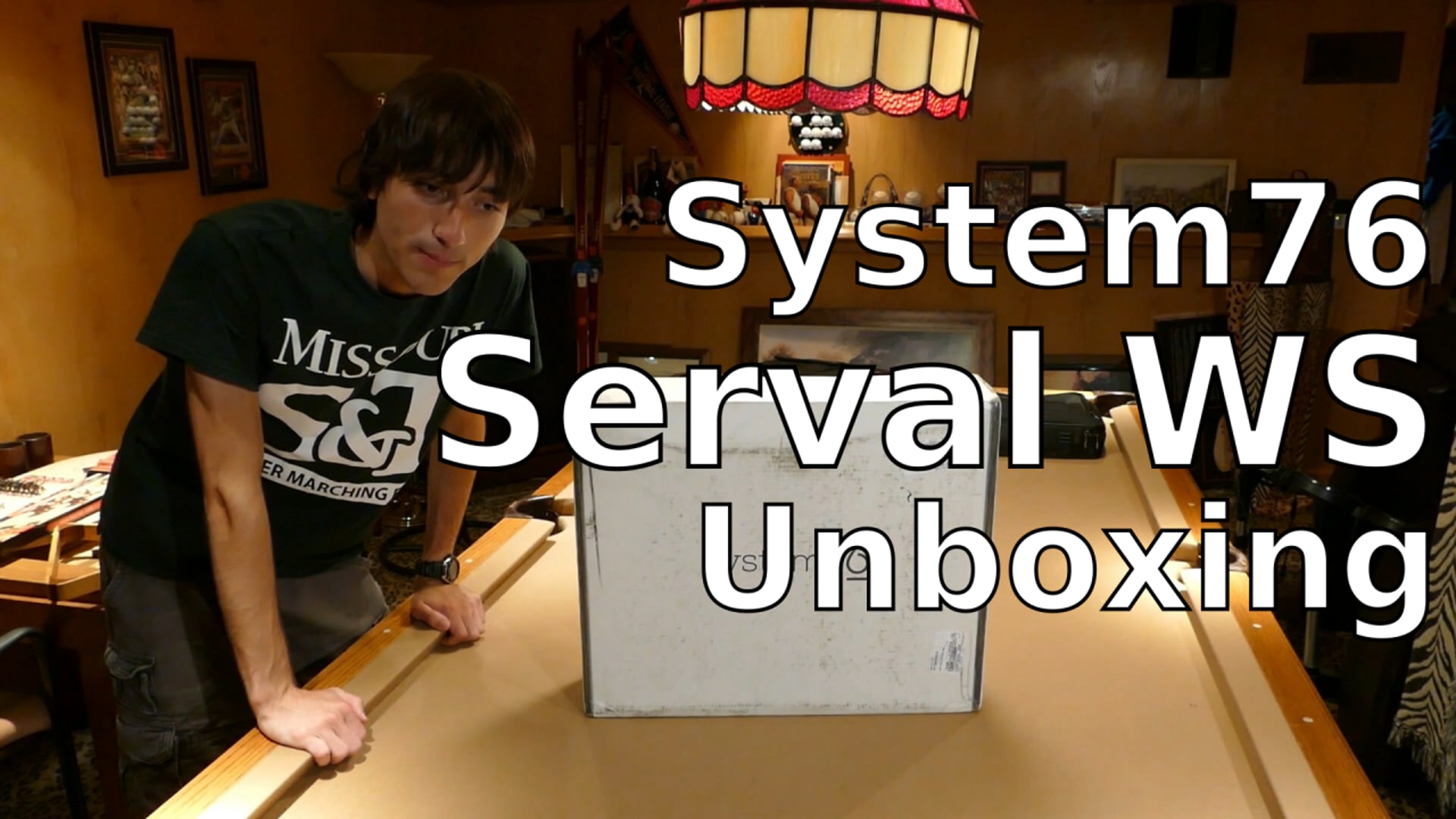System76 Serval WS Unboxing