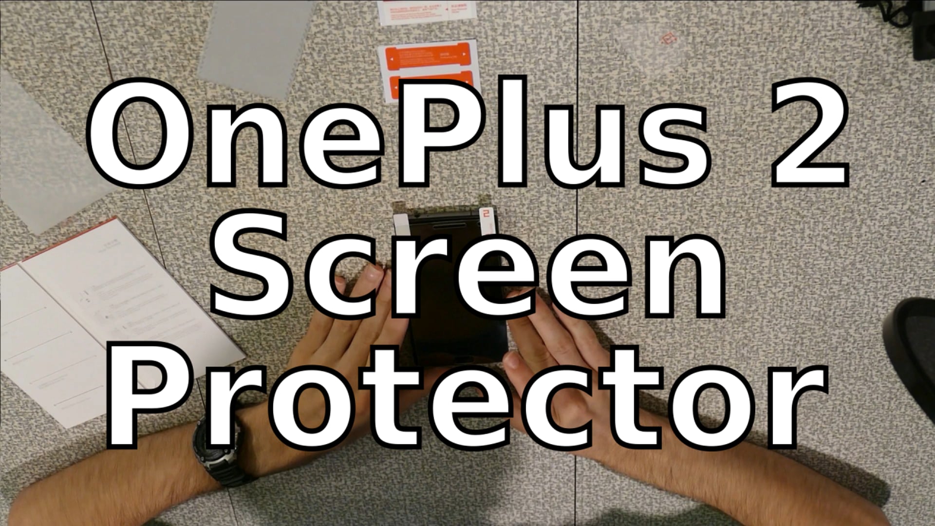 OnePlus 2 Screen Protector Unboxing & Installation