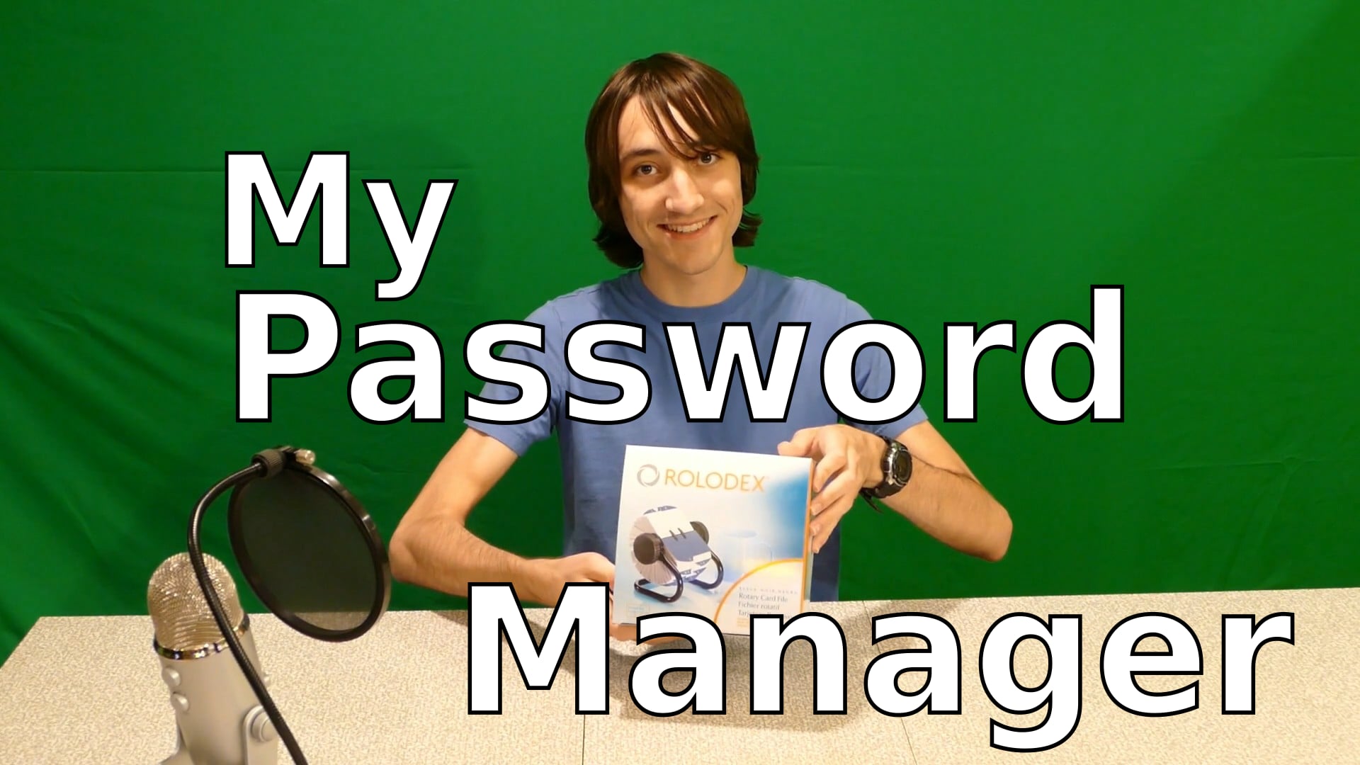 Rolodex Unboxing (Password Manager)