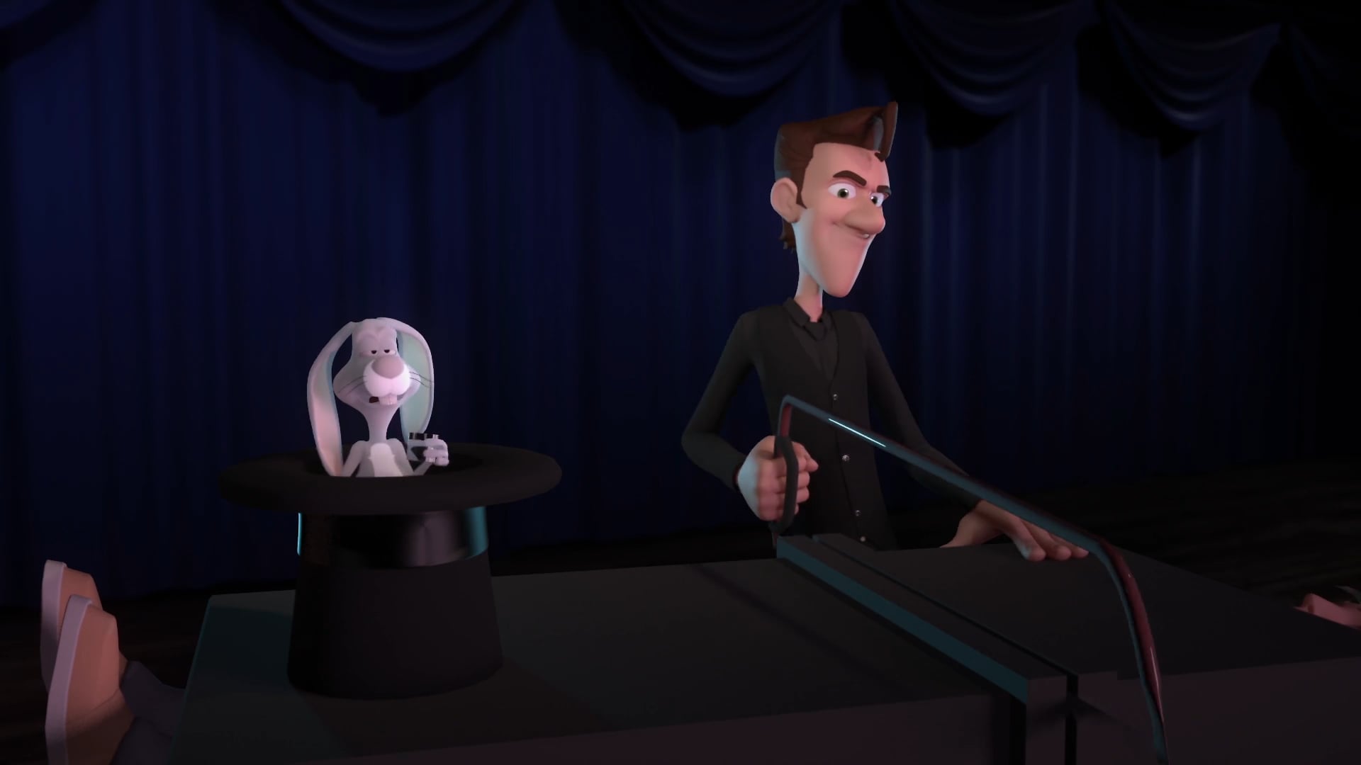 Never trust a magician