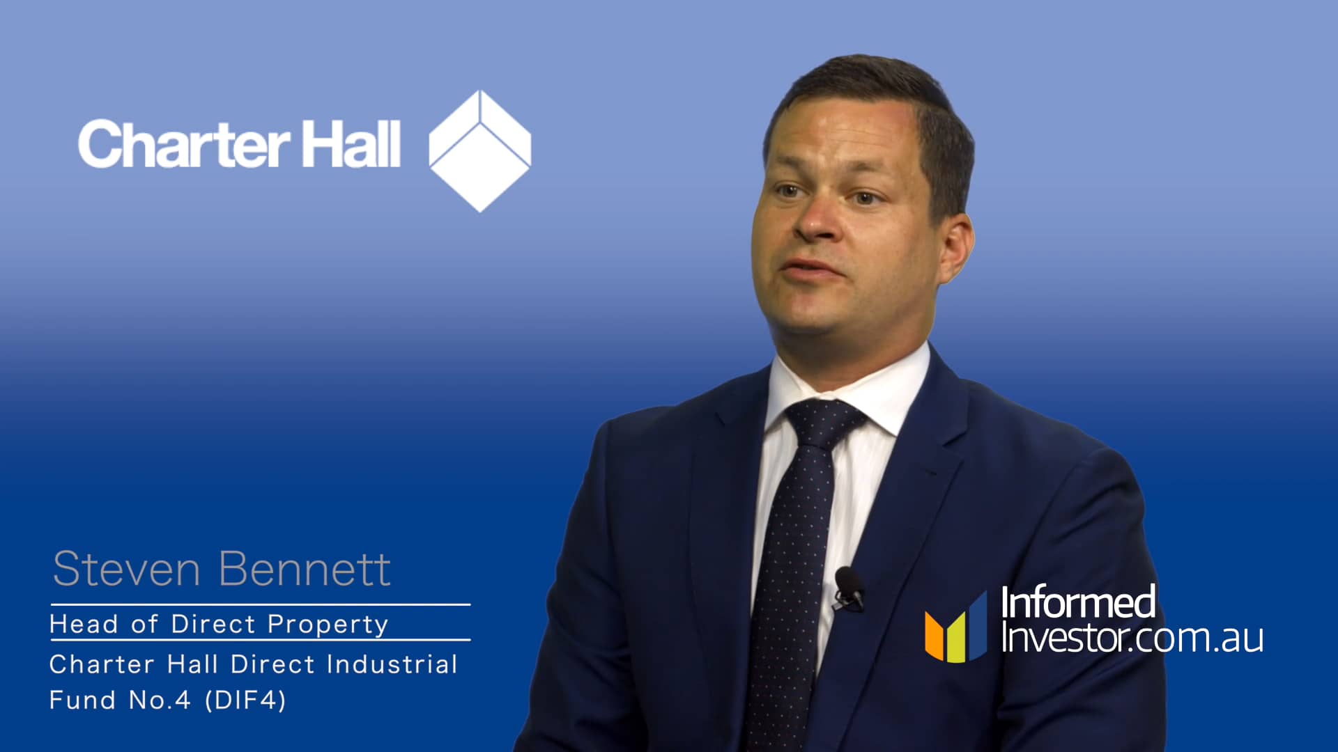 Charter Hall Direct Industrial Fund No.4 (DIF4) on Vimeo