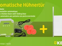 http://www.kerbl.de/artikel/70546  Mit der automatischen H&amp;uuml;hnert&amp;uuml;r k&amp;ouml;nnen an Gefl&amp;uuml;gelst&amp;auml;llen die Klappen, T&amp;uuml;ren oder Schieber automatisch&amp;hellip;