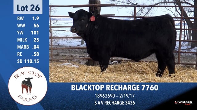 Lot #26 - BLACKTOP RECHARGE 7760