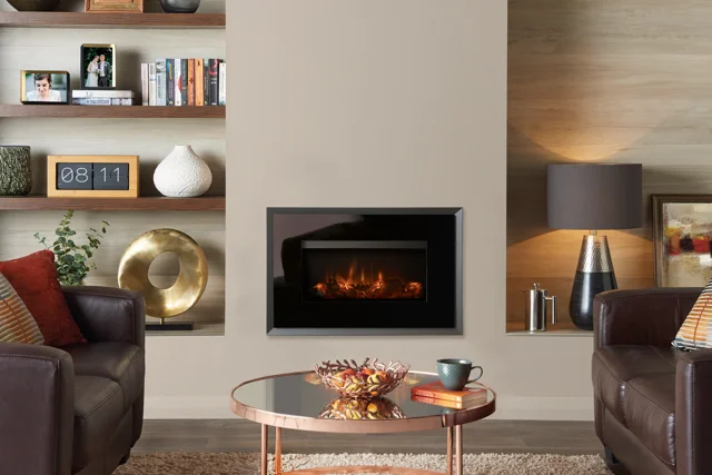 Riva2 670 Electric Designio2 Steel Fires - Gazco Fires