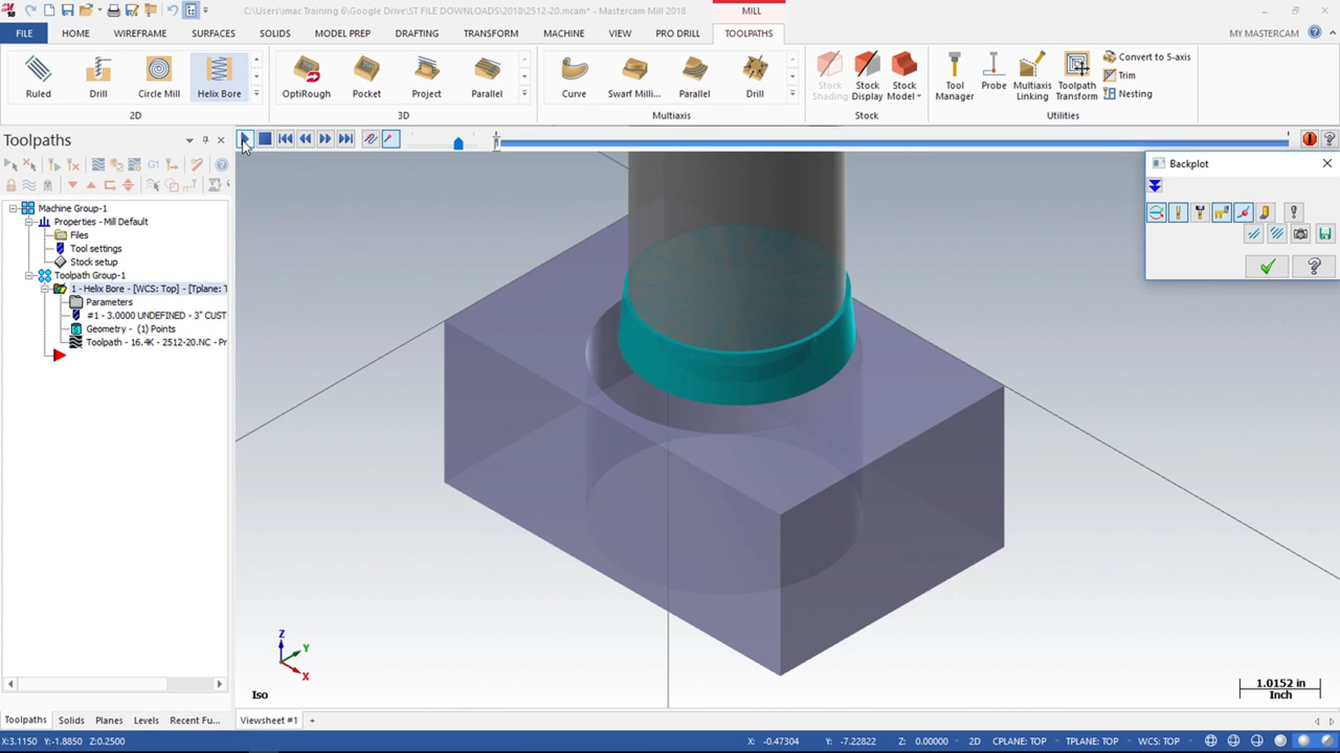 Hole Making Toolpaths