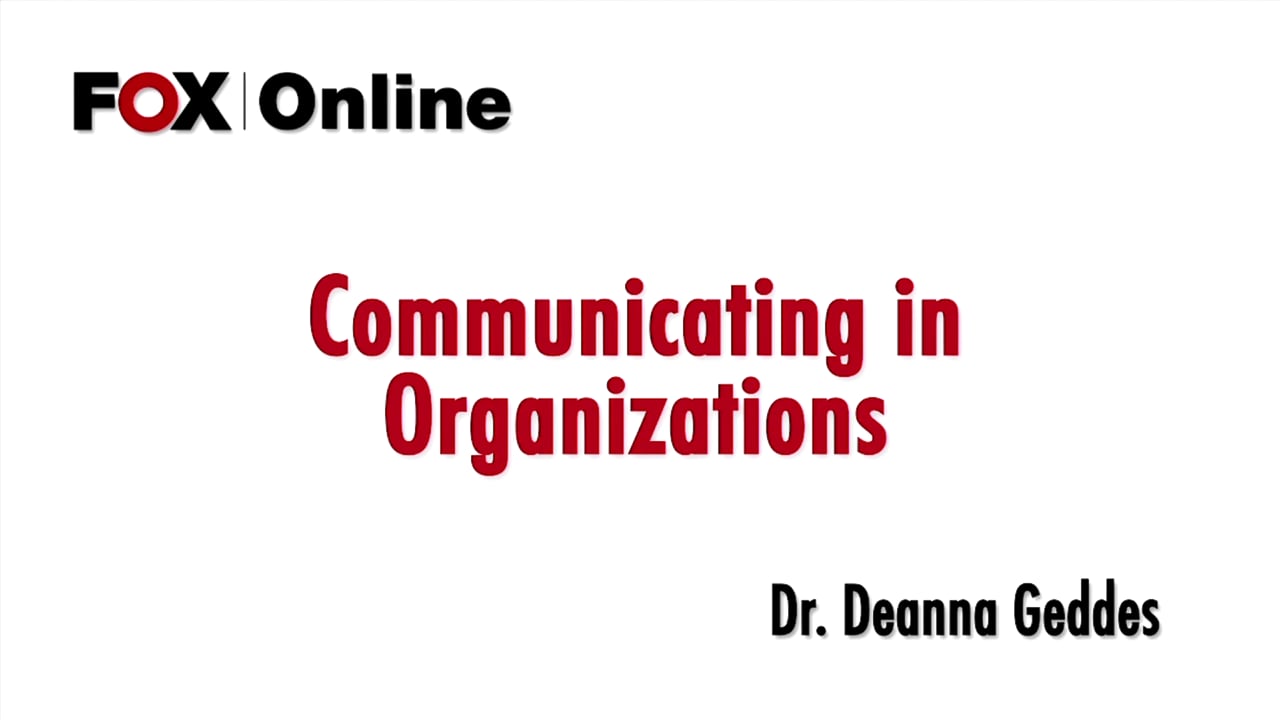 Orientation to Management Communication Styles