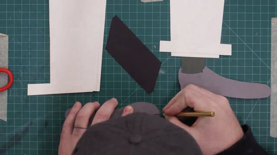 Pants puppets and props being made