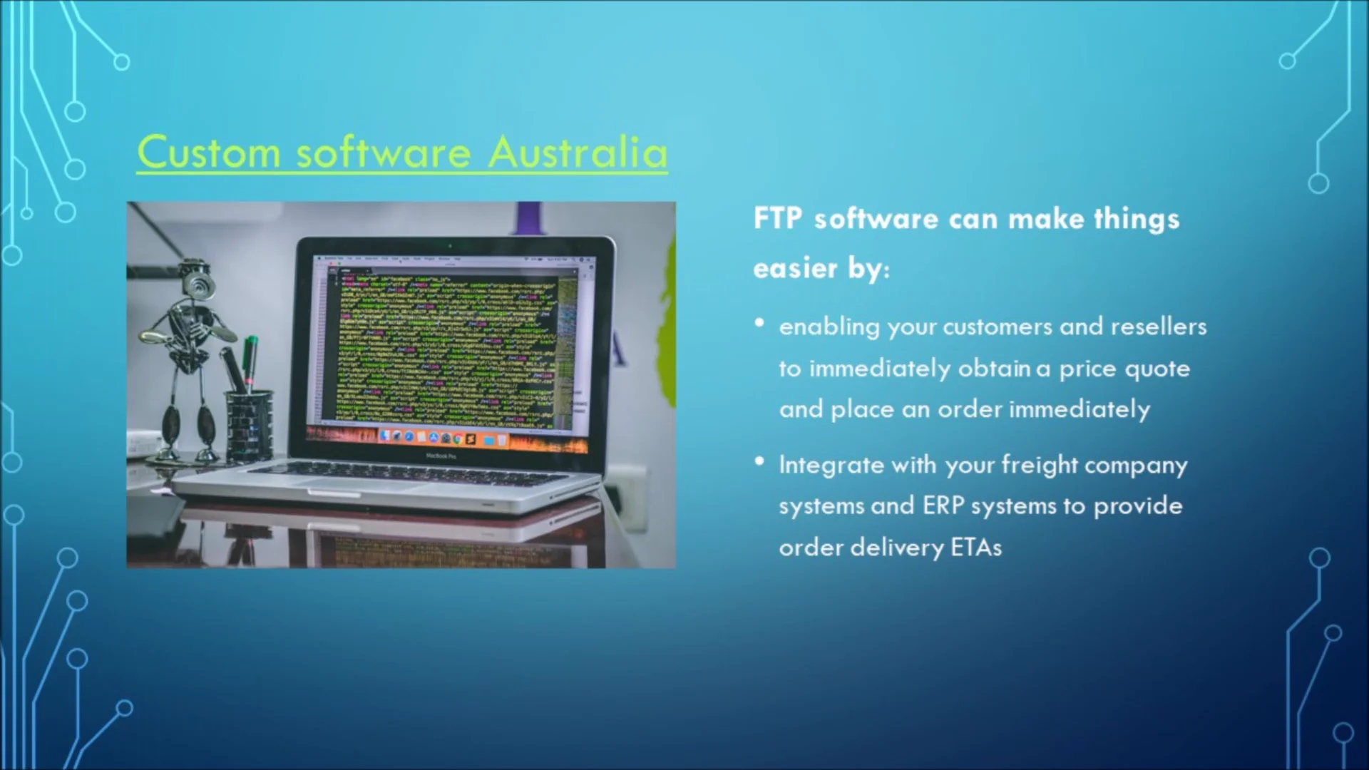 Custom Software on Vimeo