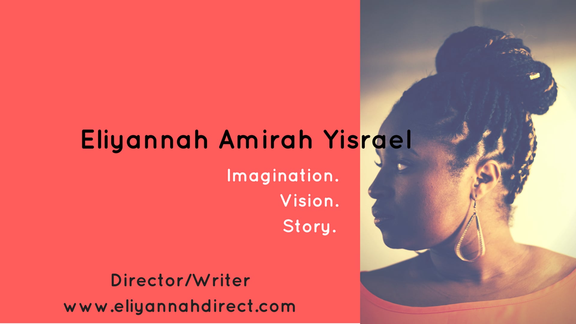 Eliyannah Amirah Yisrael - Producing Director Narrative Reel