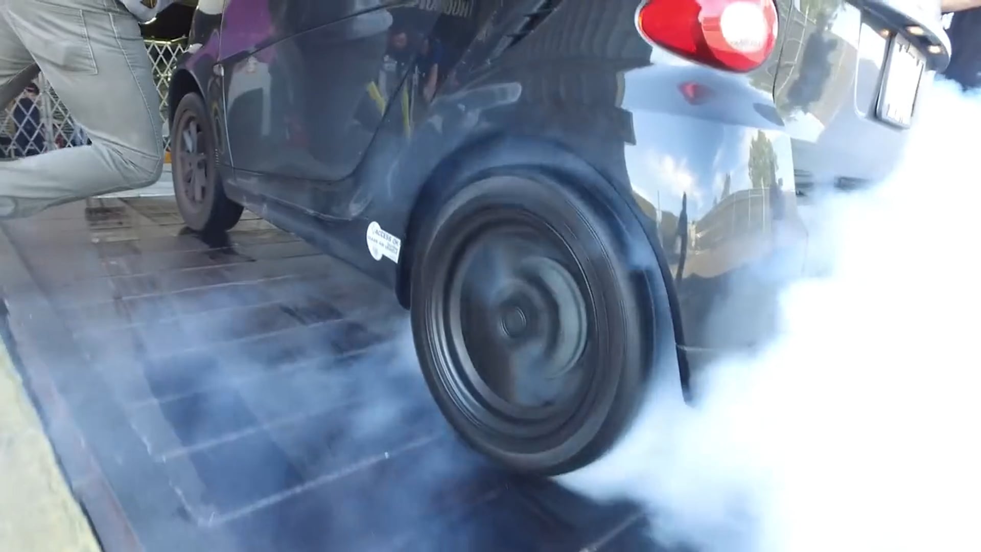 Daily Transmission | Electric Smart Car Burnouts Donuts and Other Bad Ideas