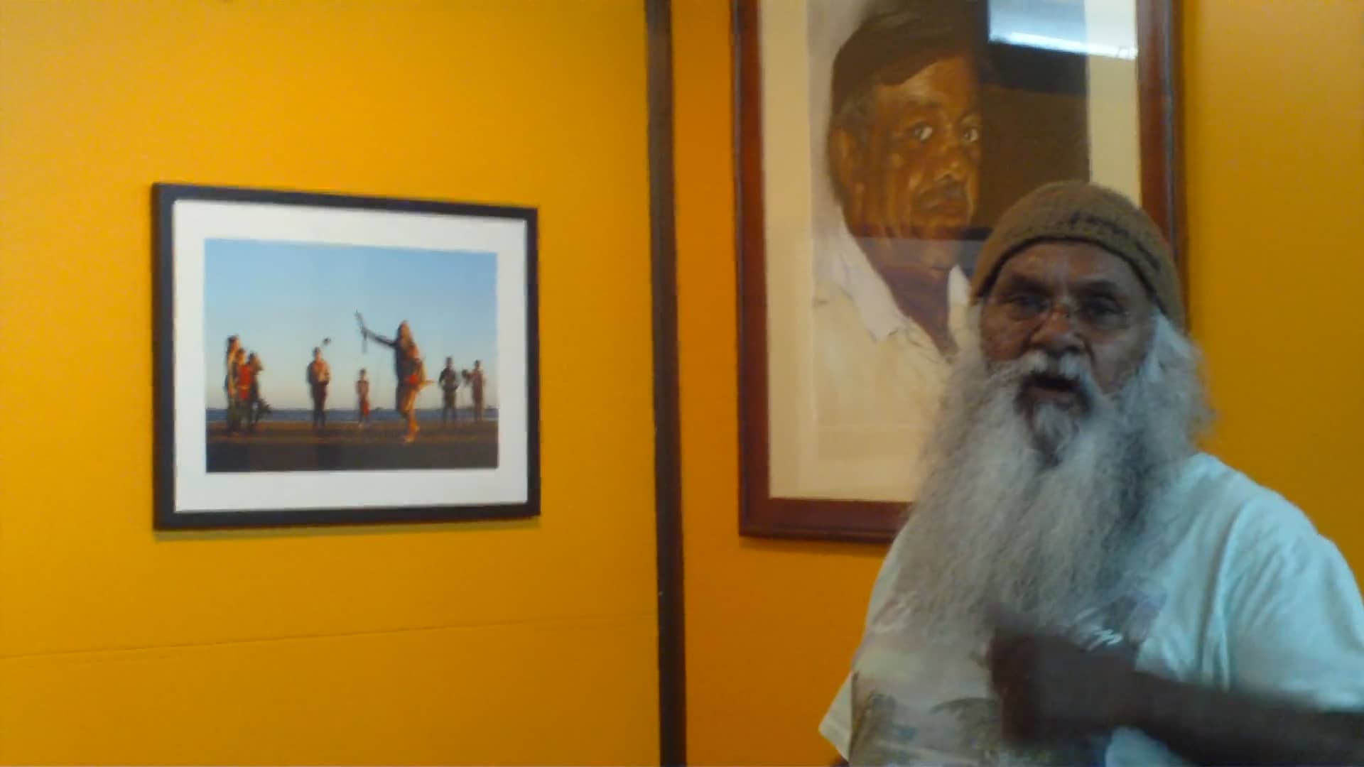 Uncle Moogy at Camp Coorong Race Relations and Cultural Museum on Vimeo