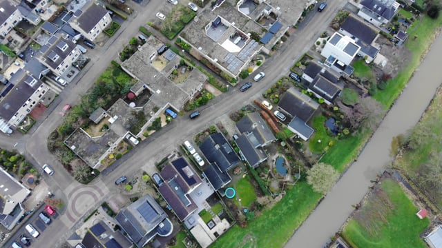 Kampen en omgeving via Drone - 3 februari 2018