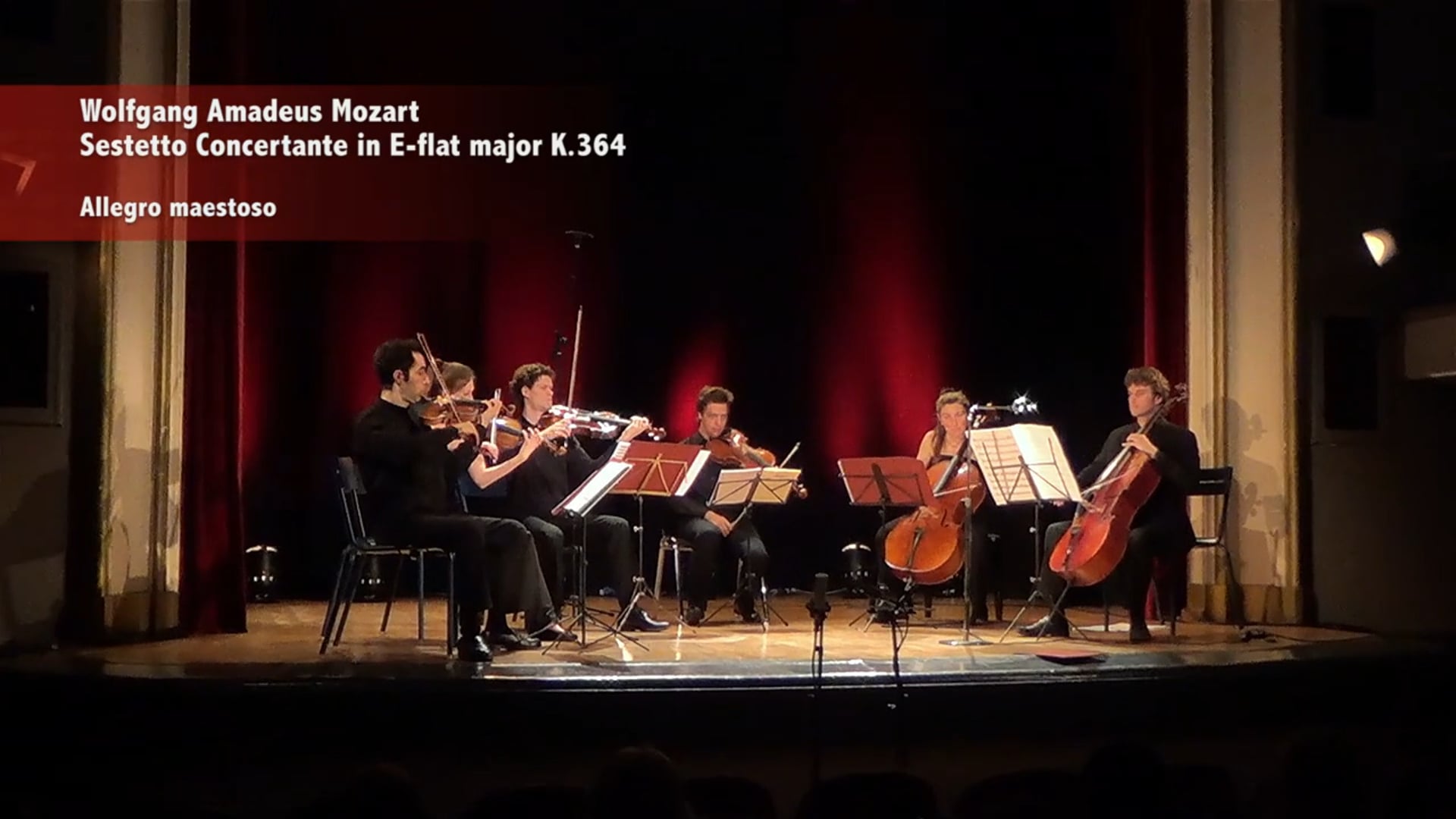 W.A. Mozart - Sestetto Concertante K.364 - Live