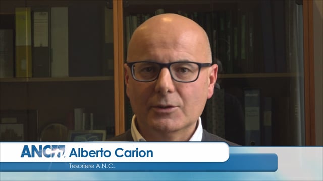 Alberto Carion, Tesoriere Anc: 