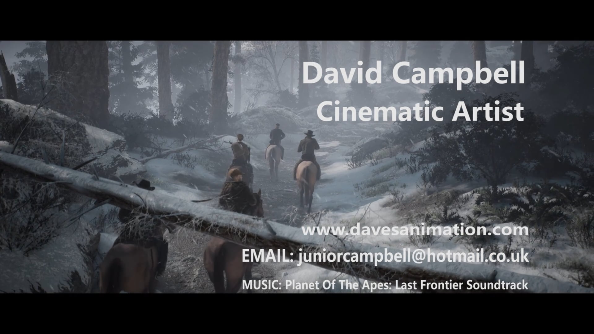 David Campbell - Cinematic Artist Reel