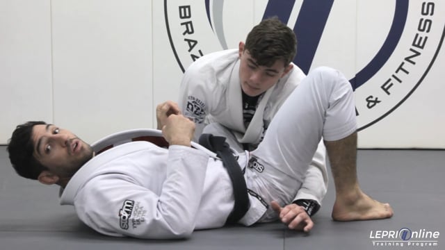 Canto Choke when an Opponent Attempts the Double Under Pass