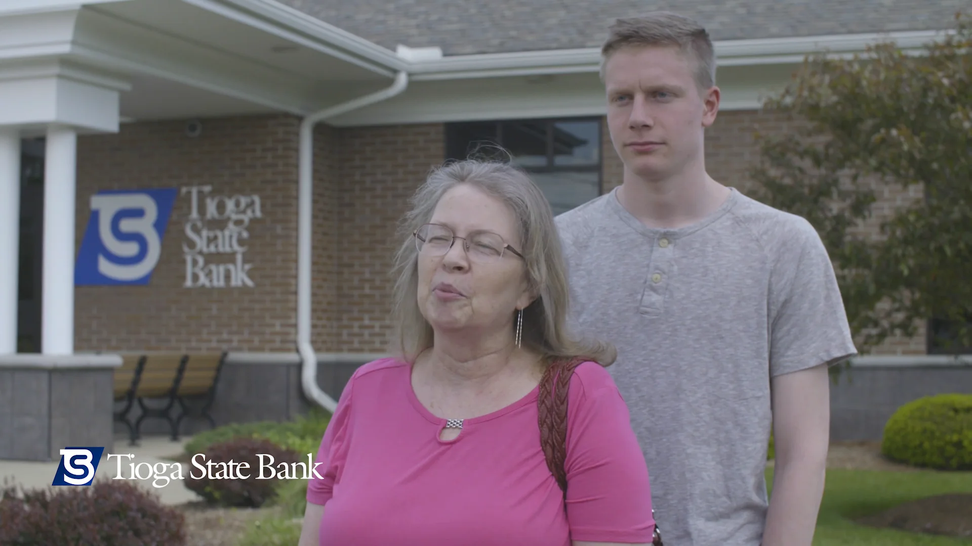 Customers Describe Tioga State Bank With One Word on Vimeo