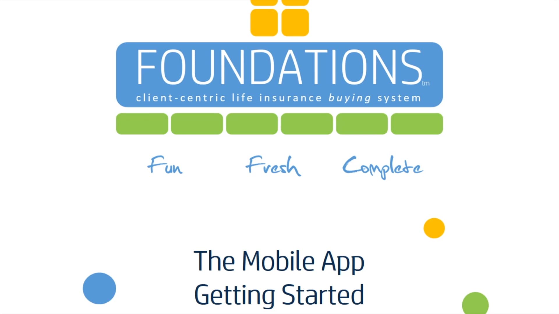 FOUNDATIONS App How to use it. 252020 on Vimeo