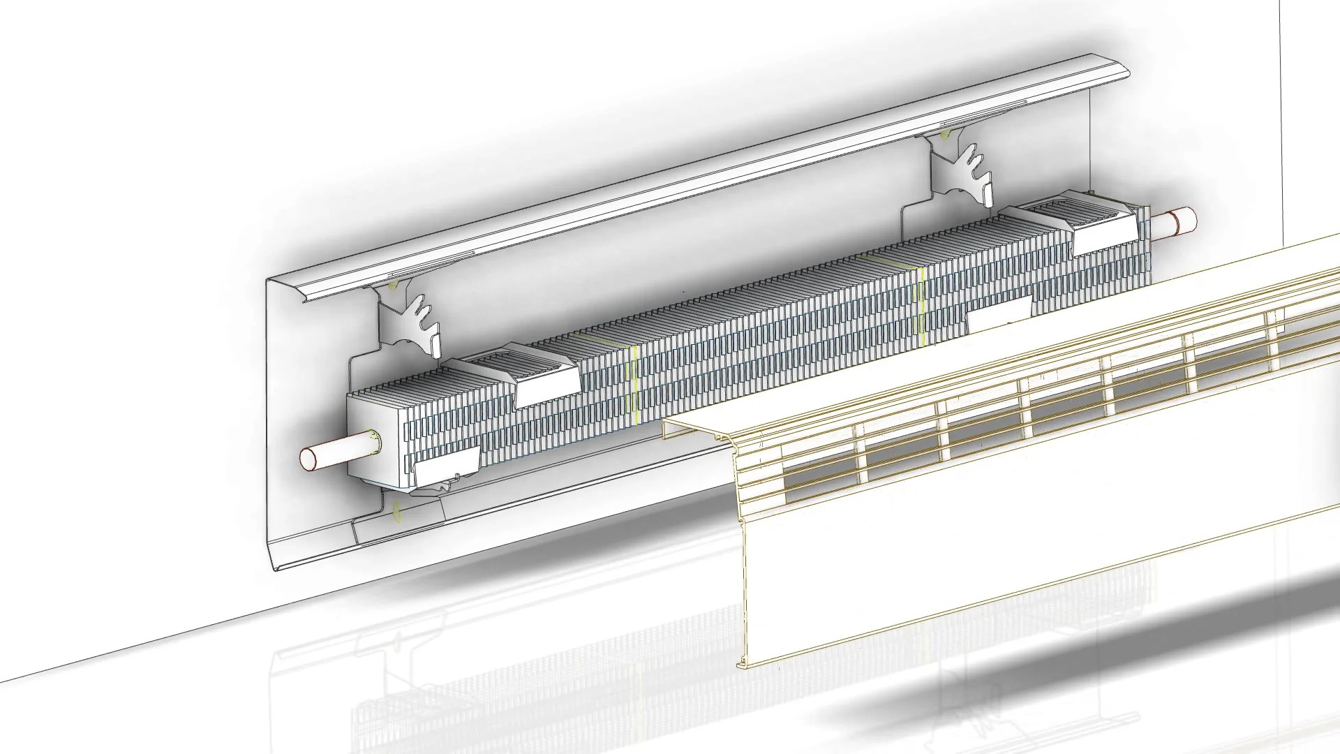Slant/Fin Revital/Line Baseboard Cover