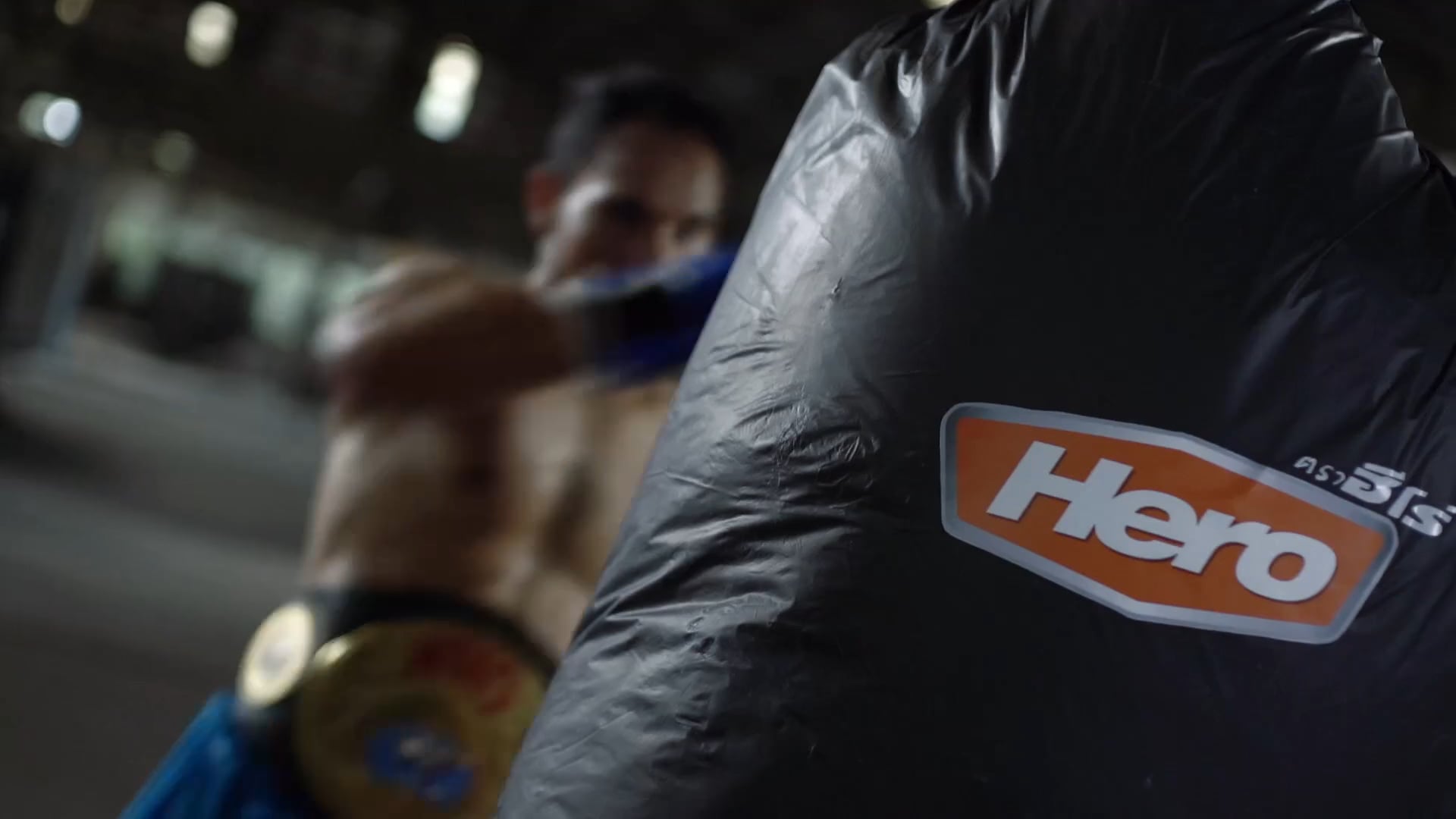 Hero Garbage Bag Boxing