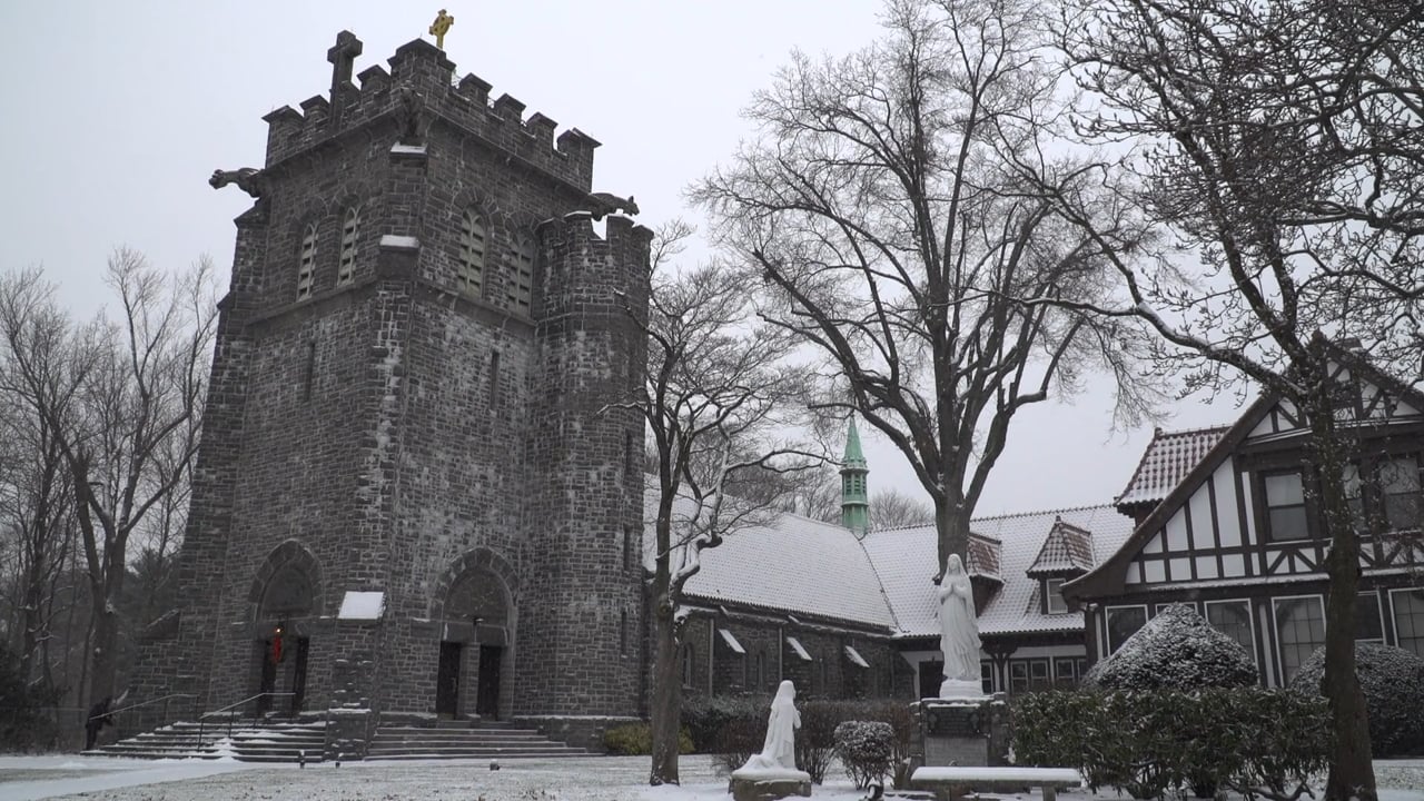 Winter Wedding at St. Peter of Alcantara & Plandome Country Club New York