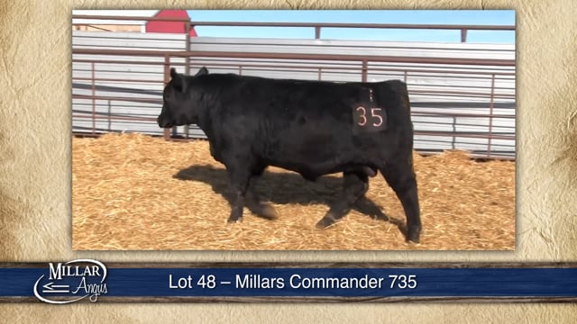 Lot #48 - MILLARS COMMANDER 735