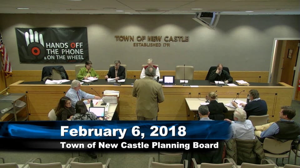 Town of New Castle Planning Board Meeting 2/6/18 on Vimeo