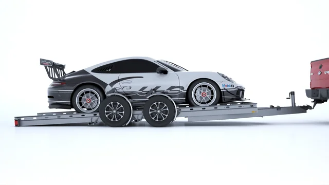 Futura Trailers Porsche GT3 loading video
