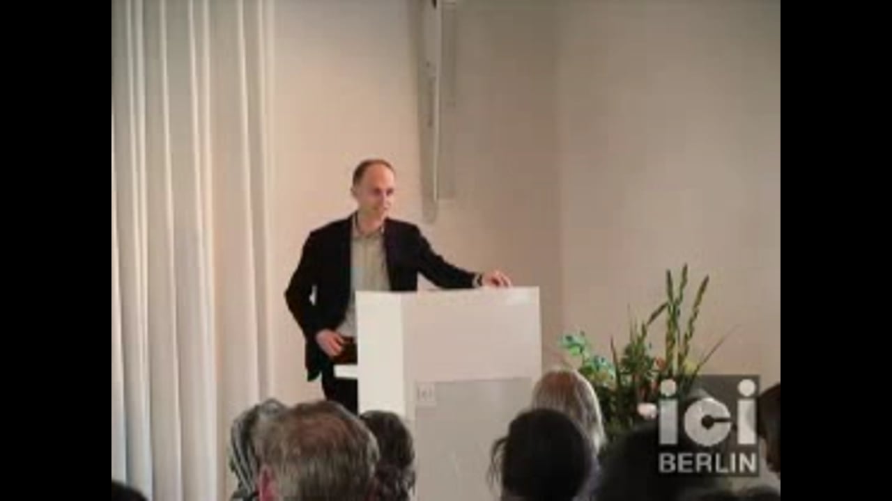 Cathy Cohen ICI Berlin