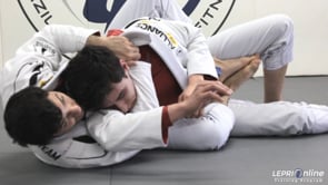 Half Guard to Back Take Arm Triangle