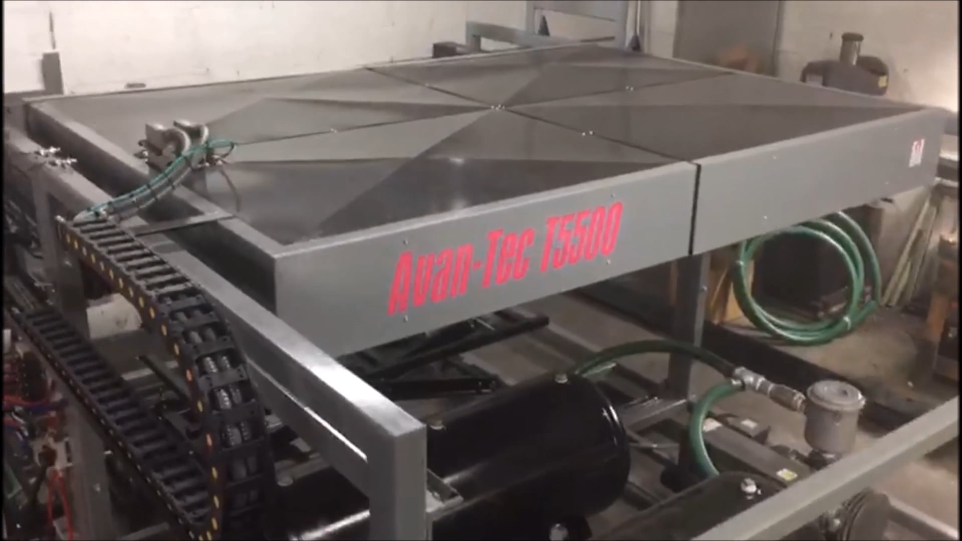 Avan-Tec T5500 Thermoformer Movements