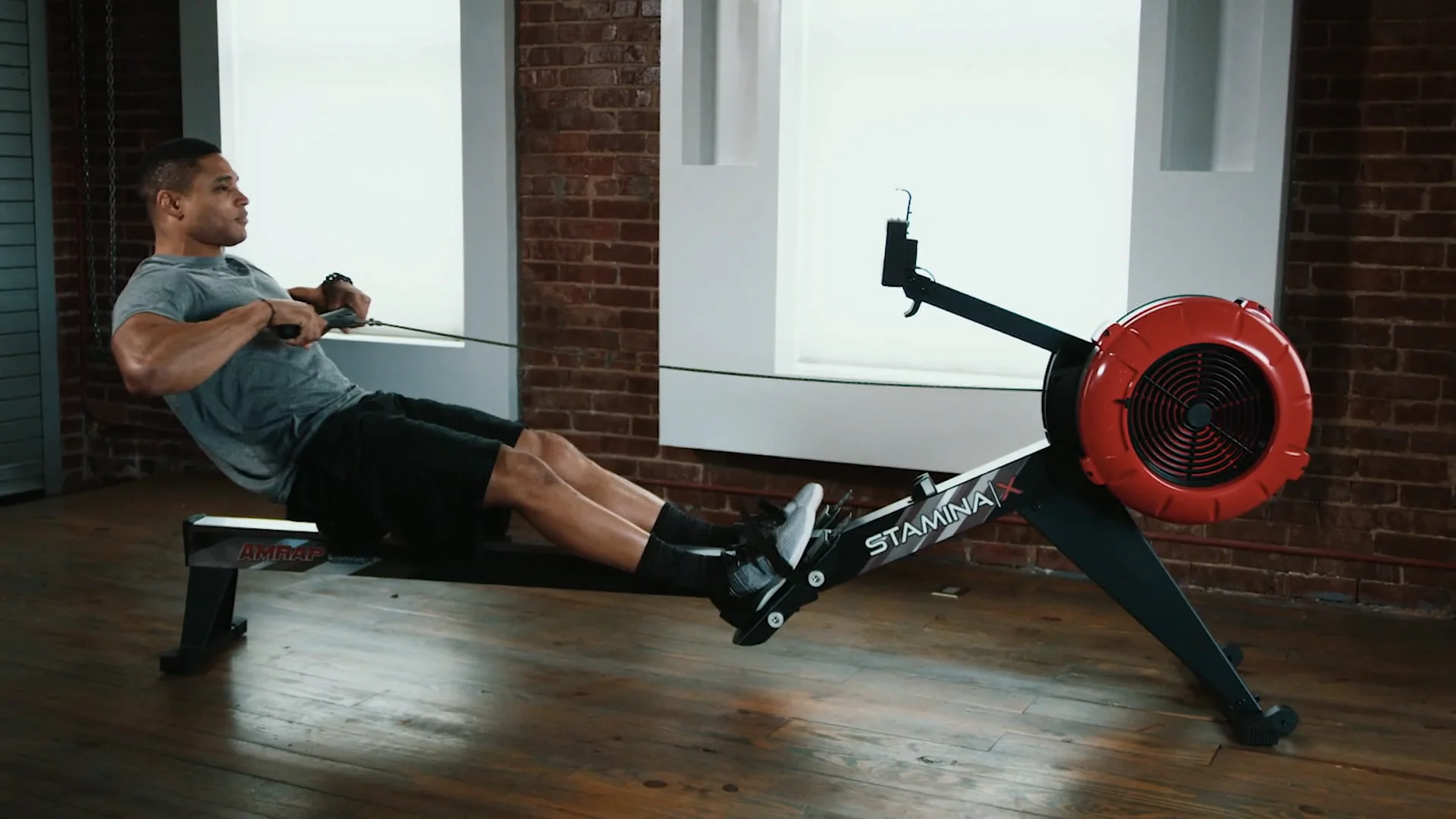 Stamina X AMRAP Rowing Machine on Vimeo