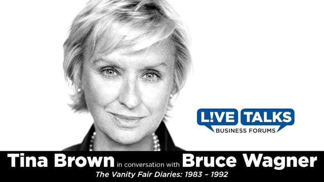 Tina Brown in conversation with Bruce Wagner