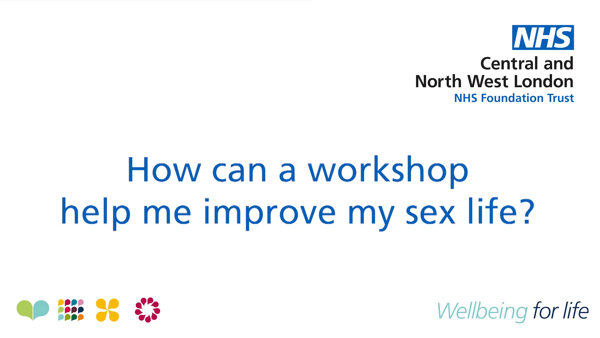 How can a workshop help me improve my sex life?