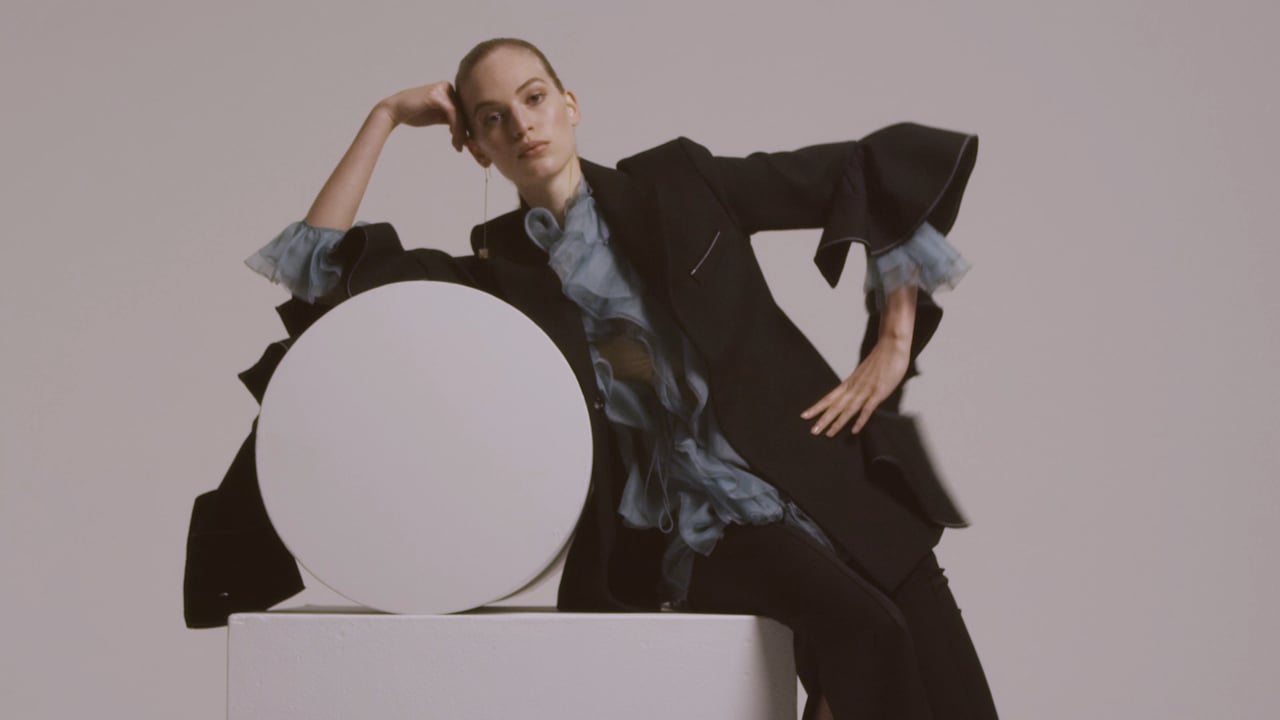 American Vogue — 'Ruffles' — Charlotte Wales