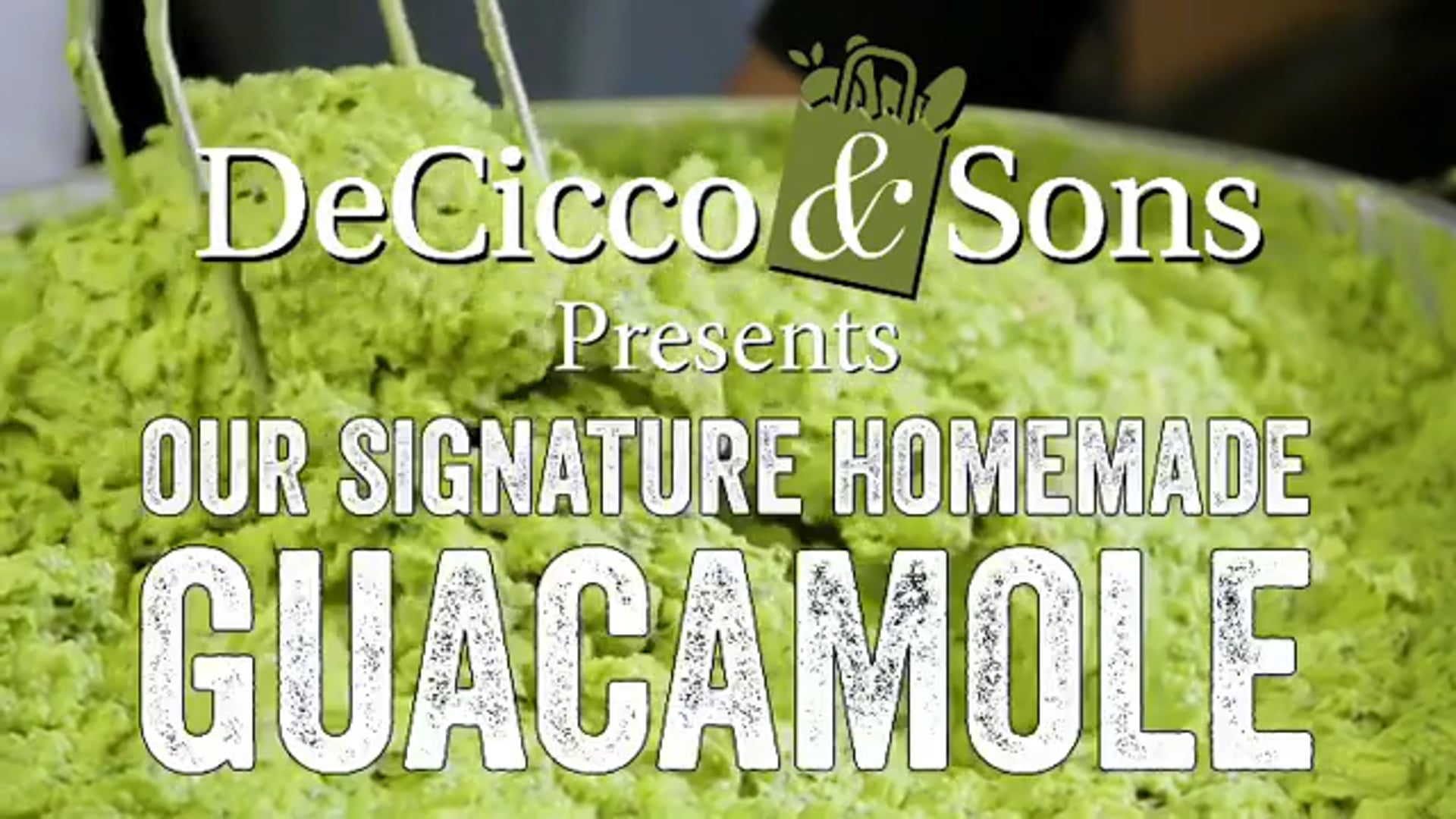 Advertising - Guacomole for Deciccos