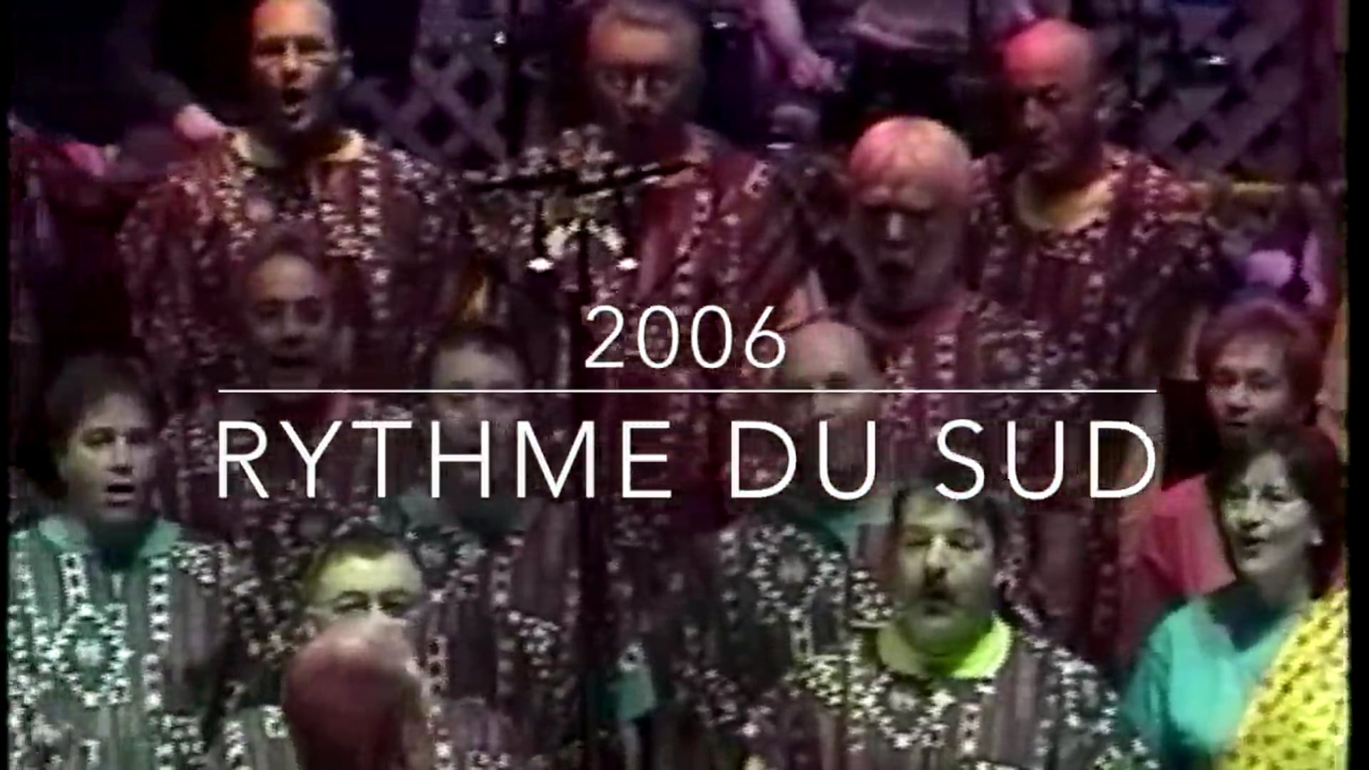 Rétrospective des concerts - 2008 à 2017