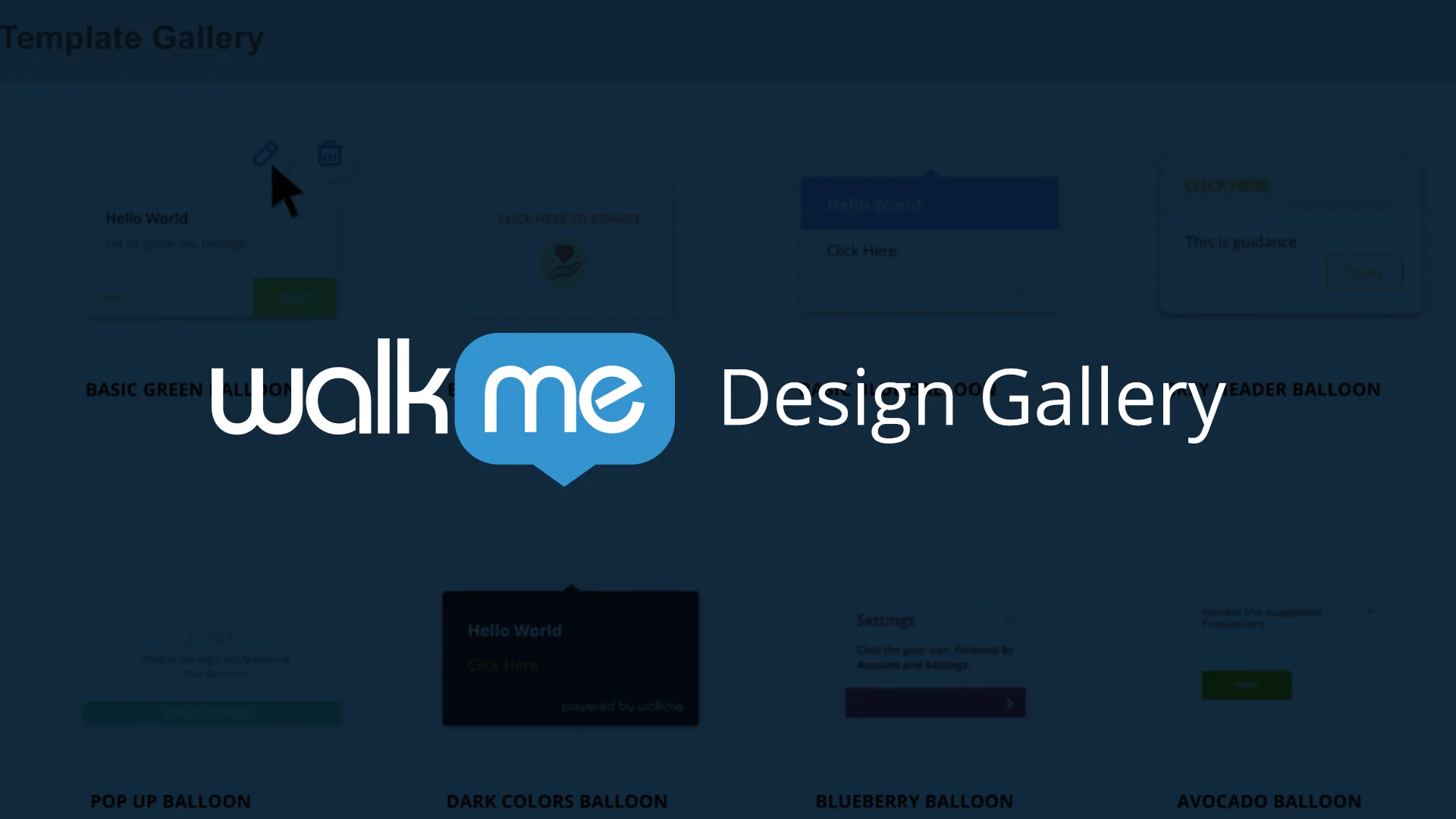 New Feature (Existing Customers) - WalkMe Design Gallery on Vimeo