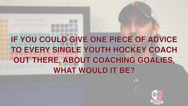 Advice from a Junior Hockey Coach 